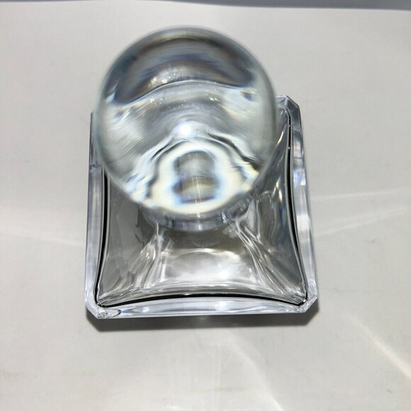 Lenox Kate Spade Gin Rummy Whiskey Decanter Full Lead Crystal 750 ml NOTE - Picture 3 of 14